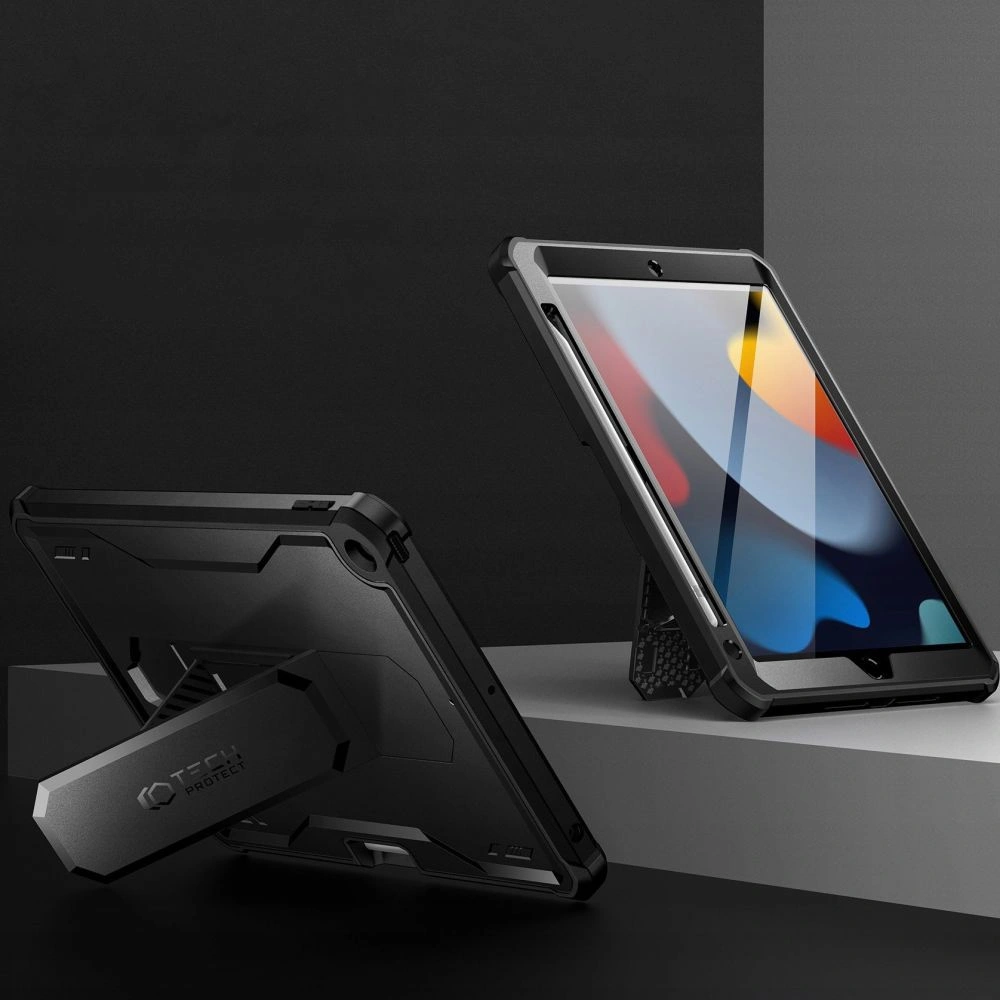 Hurtownia GSM - Etui Tech-Protect Kevlar Pro Apple iPad 10.2 2019/2020/2021 (7., 8. és 9. generáció) Fekete - THP2048 - {ean13} - Hurt