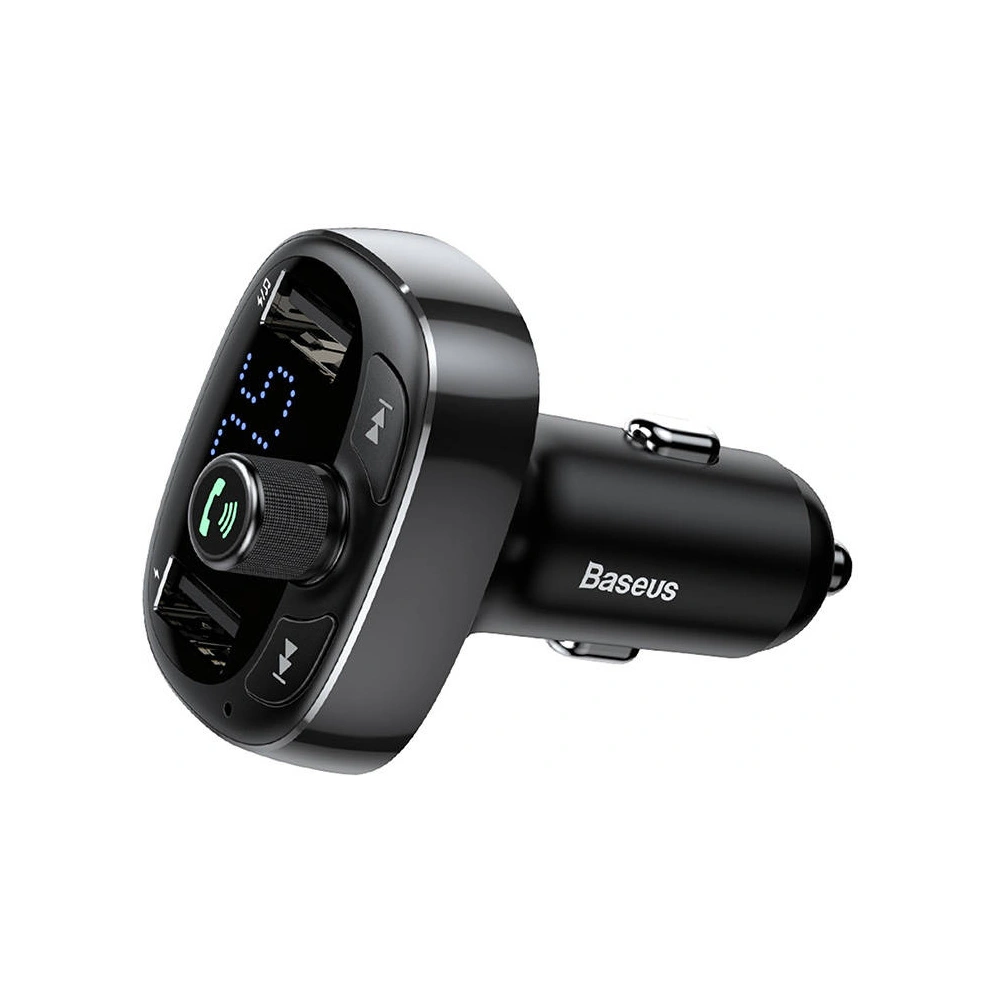 Hurtownia GSM - FM-Transmitter Baseus T-typed S-09 Bluetooth (schwarz) - BSU4329 - {ean13} - Hurt