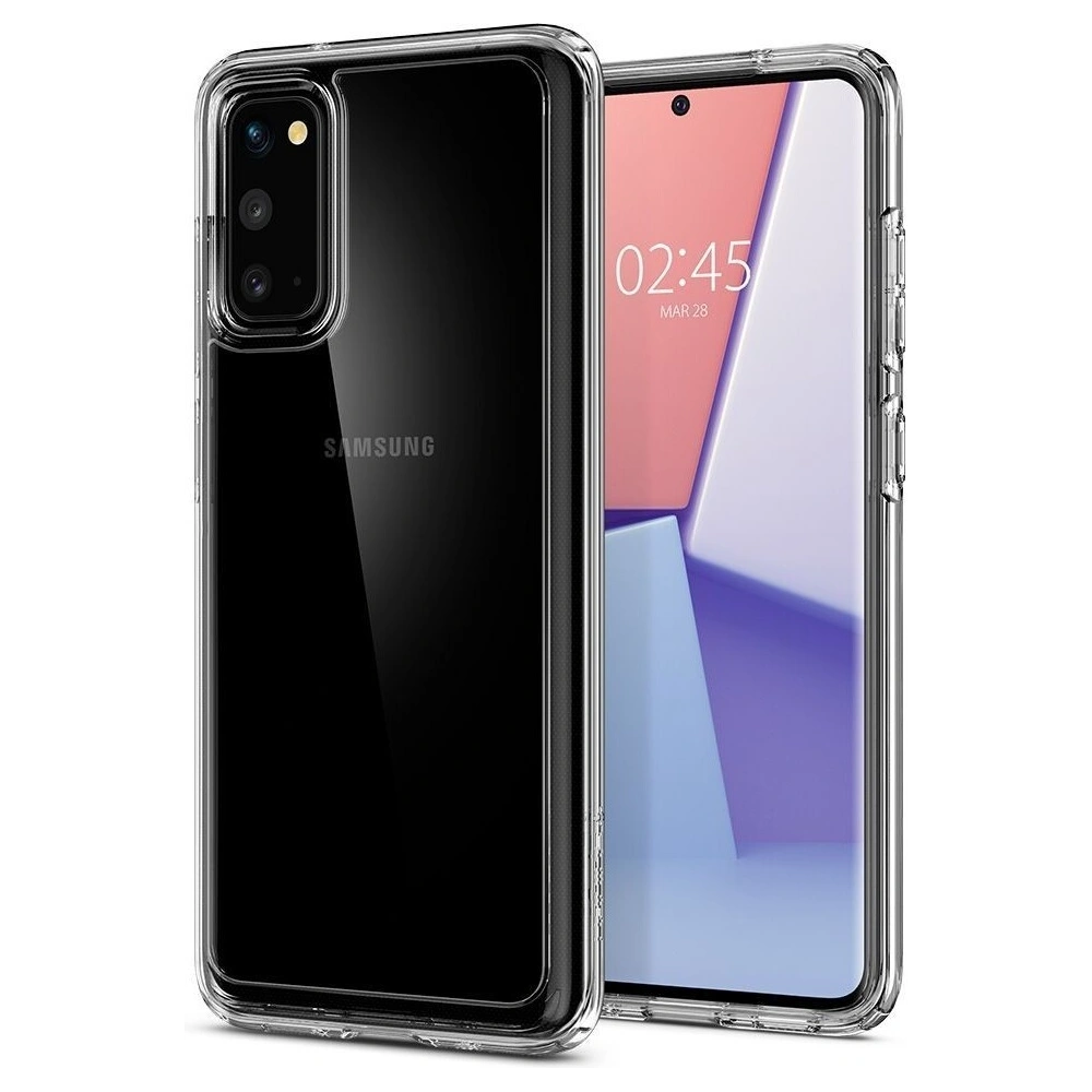 Hurtownia GSM - Spigen Samsung Carcasă Ultra Hybrid Galaxy S20 Crystal Clear - SPN533CL - {ean13} - Hurt
