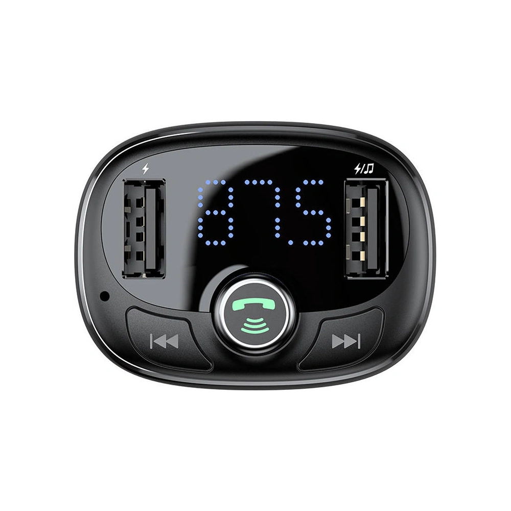 Hurtownia GSM - FM-Transmitter Baseus T-typed S-09 Bluetooth (schwarz) - BSU4329 - {ean13} - Hurt