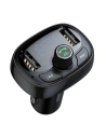 Wholesale Baseus T-typed S-09 Transmitter FM Bluetooth (black) - BSU4329 - {ean13} - Hurt