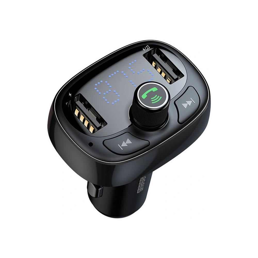 Hurtownia GSM - FM-Transmitter Baseus T-typed S-09 Bluetooth (schwarz) - BSU4329 - {ean13} - Hurt