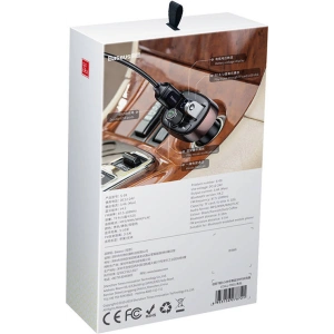 Hurtownia GSM - Transmiter FM Baseus T-typed S-09 Bluetooth (černý) - BSU4329 - {ean13} - Hurt