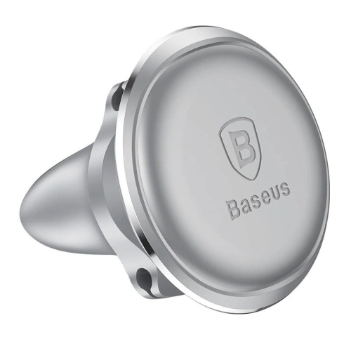 Uchwyt samochodowy magnetyczny do kratki Baseus (srebrny)