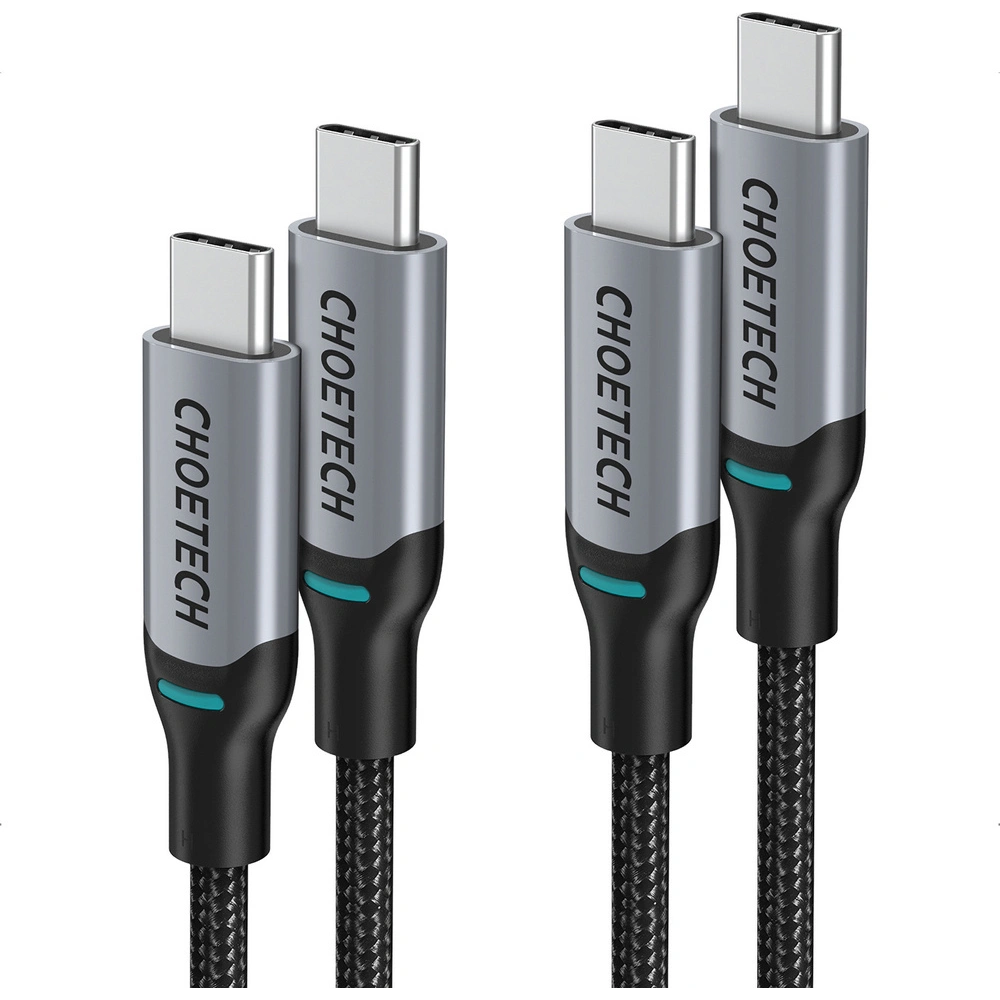 Hurtownia GSM - Kabel Choetech MIX00073 USB-C/USB-C PD 100W 5A 1,8m černý [2 PACK] - CHT100 - {ean13} - Hurt