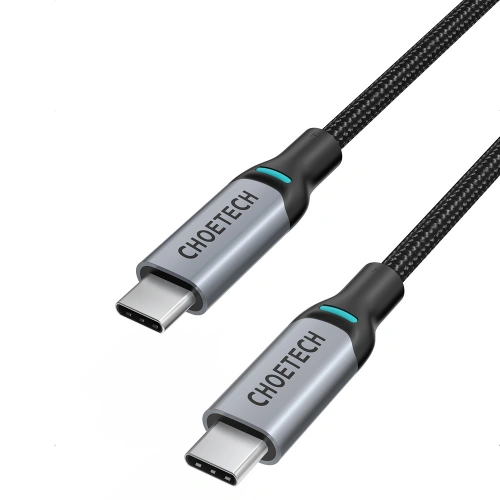 Kabel Choetech MIX00073 USB-C/USB-C PD 100W 5A 1,8m czarny [2 PACK]