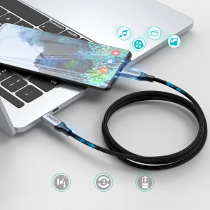 Hurtownia GSM - Kabel Choetech MIX00073 USB-C/USB-C PD 100W 5A 1,8m czarny [2 PACK] - CHT100 - {ean13} - Hurt