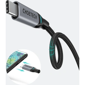 Kabel Choetech MIX00073 USB-C/USB-C PD 100W 5A 1,8m černý [2 PACK]