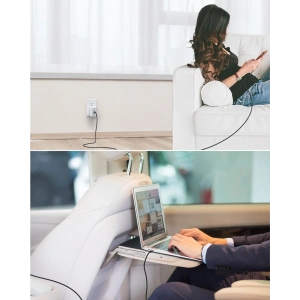 Hurtownia GSM - Kabel Choetech MIX00073 USB-C/USB-C PD 100W 5A 1,8m czarny [2 PACK] - CHT100 - {ean13} - Hurt