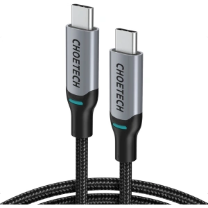 Hurtownia GSM - Cablul Choetech MIX00073 USB-C/USB-C PD 100W 5A 1,8m negru [2 PACK] - CHT100 - {ean13} - Hurt