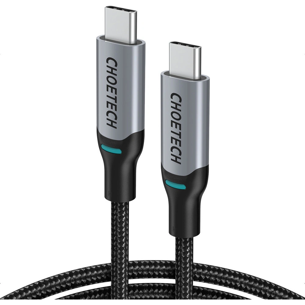 Hurtownia GSM - Kabel Choetech MIX00073 USB-C/USB-C PD 100W 5A 1,8m černý [2 PACK] - CHT100 - {ean13} - Hurt