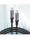 Hurtownia GSM - Kabel Choetech MIX00073 USB-C/USB-C PD 100W 5A 1,8m černý [2 PACK] - CHT100 - {ean13} - Hurt