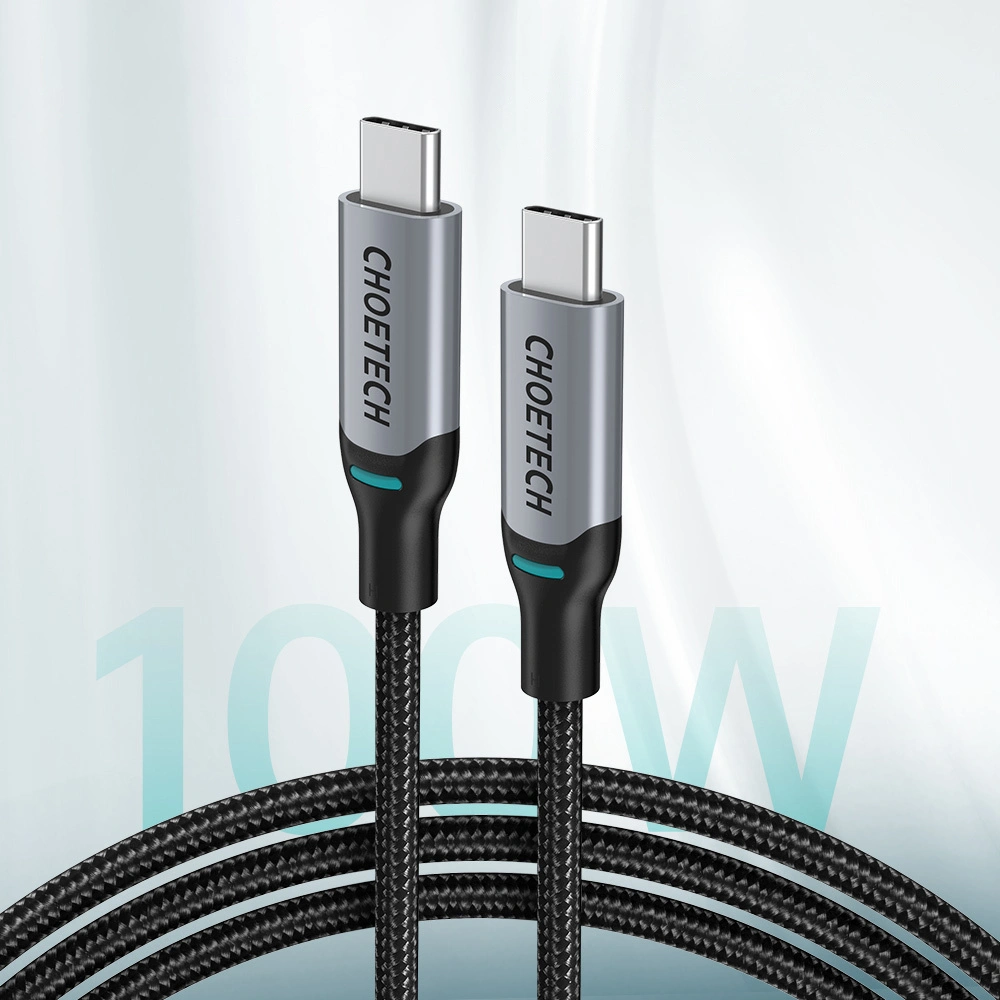 Hurtownia GSM - Kabel Choetech MIX00073 USB-C/USB-C PD 100W 5A 1,8m černý [2 PACK] - CHT100 - {ean13} - Hurt