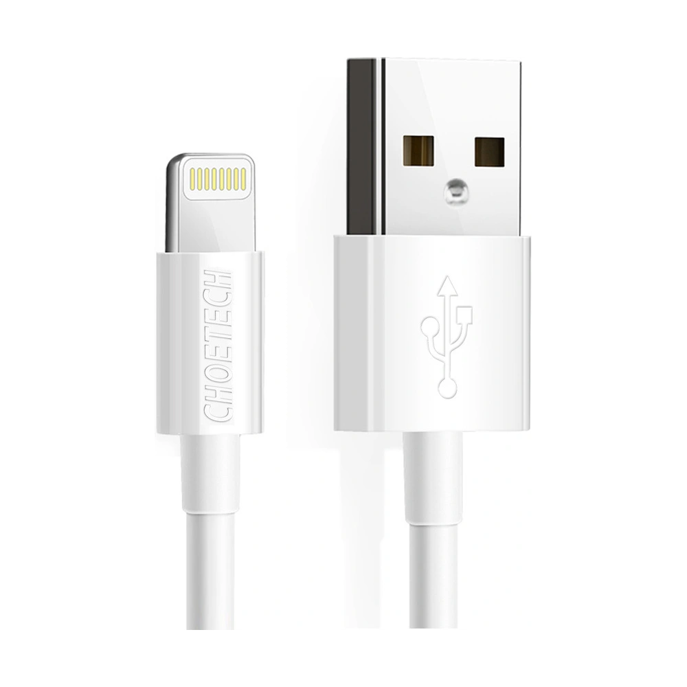 Hurtownia GSM - Kabel Choetech IP0027 USB-A/Lightning MFI 1,8m bílý - CHT102 - {ean13} - Hurt