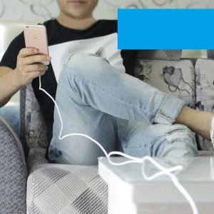 Kabel Choetech IP0027 USB-A/Lightning MFI 1,8m bílý