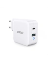 Netzteil Choetech PD8002 GaN USB-C PD USB-A QC 3.0 65W 3,25A weiß