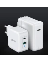 Hurtownia GSM - Nabíječka Choetech PD8002 GaN USB-C PD USB-A QC 3.0 65W 3,25A bílá - CHT103 - {ean13} - Hurt