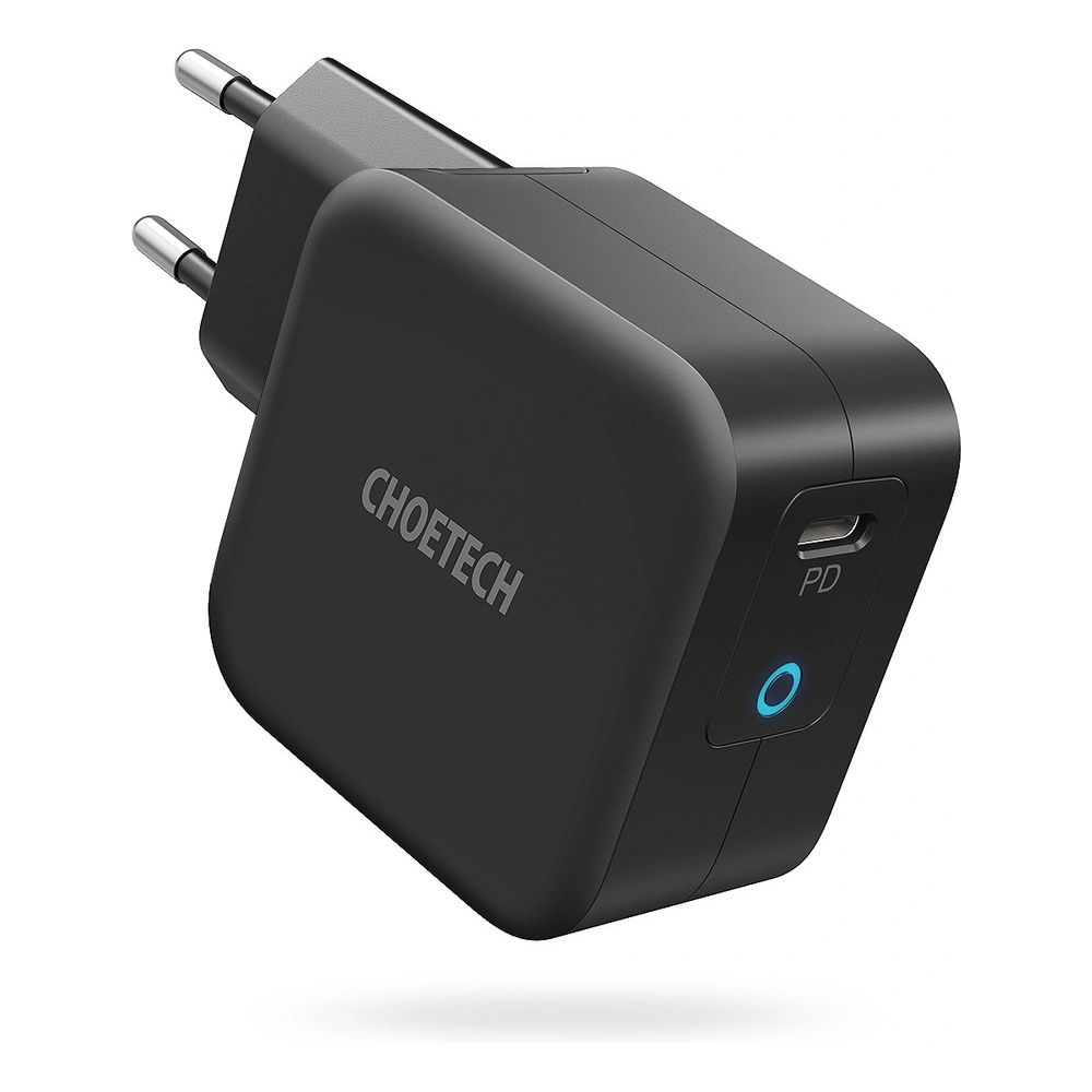 Hurtownia GSM - Nabíječka Choetech Q6006 GaN USB-C 61W 3A PD černá - CHT104 - {ean13} - Hurt