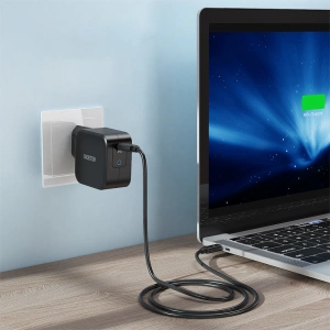 Hurtownia GSM - Netzteil Choetech Q6006 GaN USB-C 61W 3A PD schwarz - CHT104 - {ean13} - Hurt