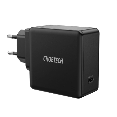 Ładowarka sieciowa Choetech Q4004-EU USB-C PD 60W 3A czarny