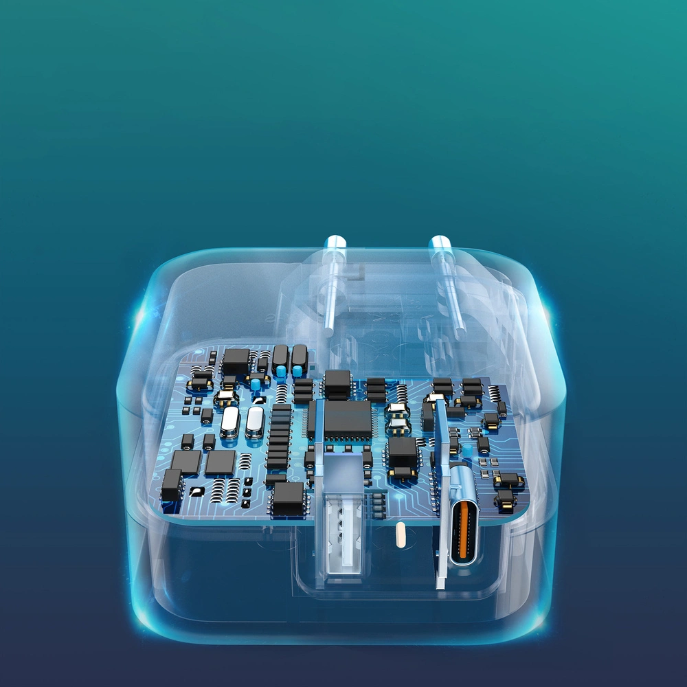 Hurtownia GSM - Încărcător de rețea Choetech PD5002-EU QC PD 38W 5A USB-C + USB-A alb - CHT106 - {ean13} - Hurt
