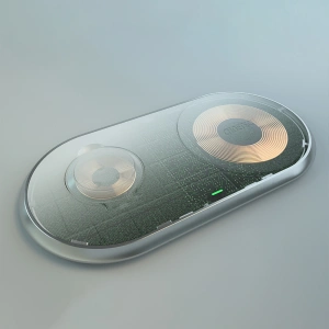 Hurtownia GSM - Kabelloses Ladegerät Choetech T317 Qi 2w1 für Smartphones/Apple Watch mit Ständer (MFI) USB-C weiß - CHT107 - {ean13} - Hurt