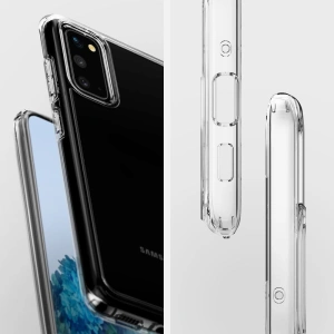 Hurtownia GSM - Etui Spigen Ultra Hybrid Galaxy S20 Crystal Clear - SPN533CL - {ean13} - Hurt