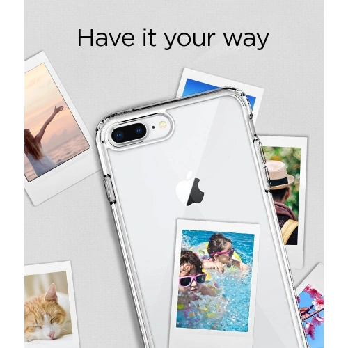 Etui Spigen Ultra Hybrid 2 Apple iPhone 8/7 Plus Crystal Clear