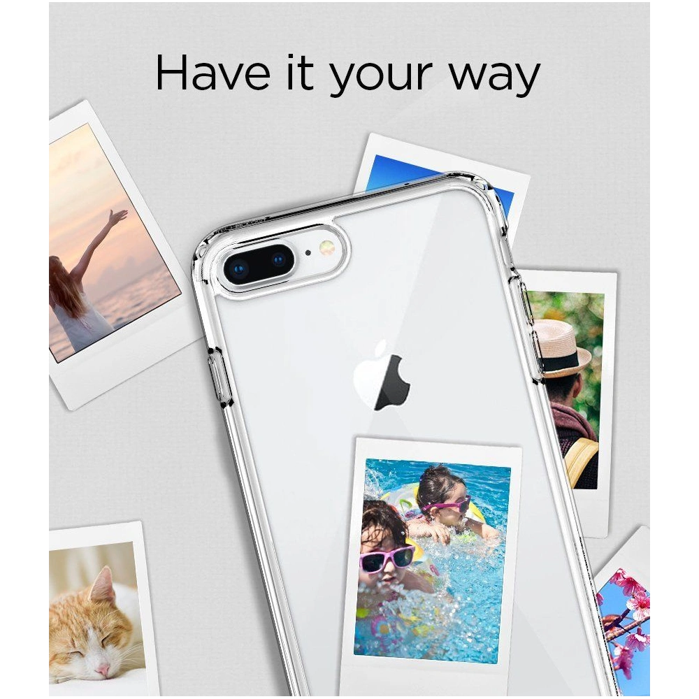 Wholesale Spigen Ultra Hybrid 2 Apple iPhone 8/7 Plus Crystal Clear - SPN2888 - {ean13} - Hurt