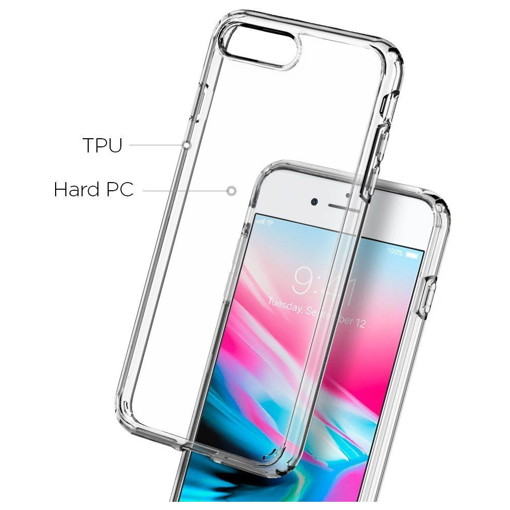 Hurtownia GSM - Etui Spigen Ultra Hybrid 2 Apple iPhone 8/7 Plus Crystal Clear - SPN2888 - {ean13} - Hurt
