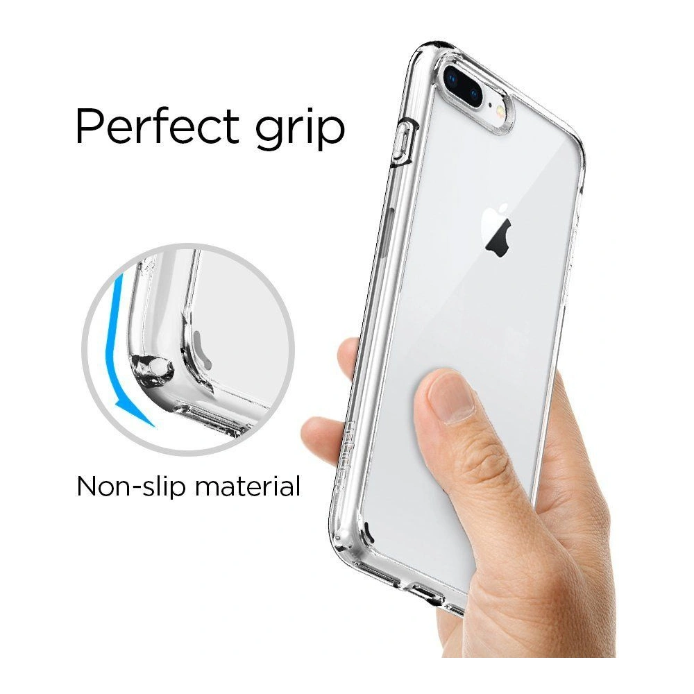 Hurtownia GSM - Etui Spigen Ultra Hybrid 2 Apple iPhone 8/7 Plus Crystal Clear - SPN2888 - {ean13} - Hurt