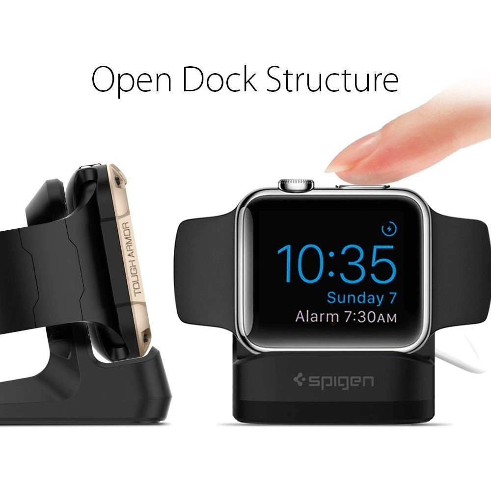 Hurtownia GSM - Basis Spigen S350 Nachttisch Apple Watch 38/40/41/42/44/45mm Schwarz - SPN2890 - {ean13} - Hurt