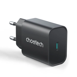 Hurtownia GSM - Încărcător de rețea Choetech PD6003 USB-C 25W PPS PD negru - CHT110 - {ean13} - Hurt