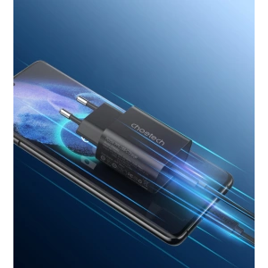 Hurtownia GSM - Încărcător de rețea Choetech PD6003 USB-C 25W PPS PD negru - CHT110 - {ean13} - Hurt