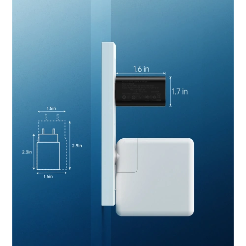 Ładowarka sieciowa Choetech PD6003 USB-C 25W PPS PD czarny