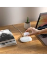 Hurtownia GSM - Vezeték nélküli töltő Choetech T550-F-V2 Qi 15W + USB-A/USB-C 1m fehér kábel - CHT112 - {ean13} - Hurt