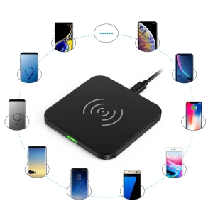 Hurtownia GSM - Încărcător wireless Choetech T511-S Qi 10W negru + încărcător de rețea Q5003 18W alb + cablu USB-A/microUSB 1,2m alb - CHT113 - {ean13} - Hurt