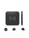 Hurtownia GSM - Kabelloses Ladegerät Choetech T511-S Qi 10W schwarz + Netzladegerät Q5003 18W weiß + USB-A/microUSB Kabel 1,2m weiß - CHT113 - {ean13} - Hurt