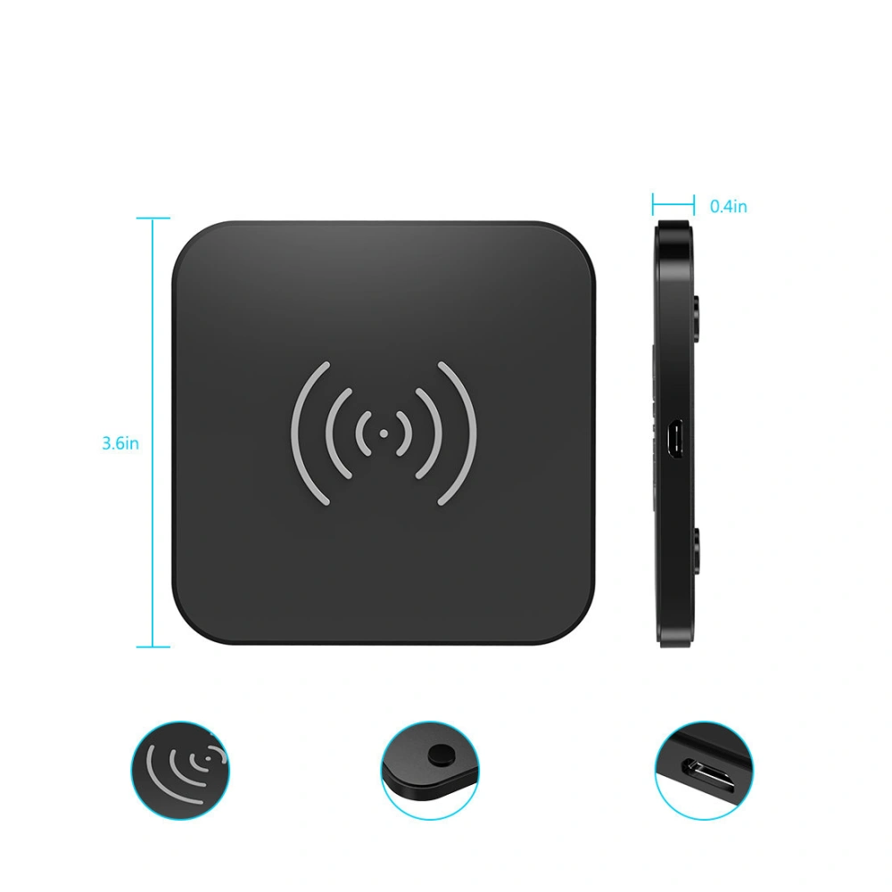 Hurtownia GSM - Kabelloses Ladegerät Choetech T511-S Qi 10W schwarz + Netzladegerät Q5003 18W weiß + USB-A/microUSB Kabel 1,2m weiß - CHT113 - {ean13} - Hurt