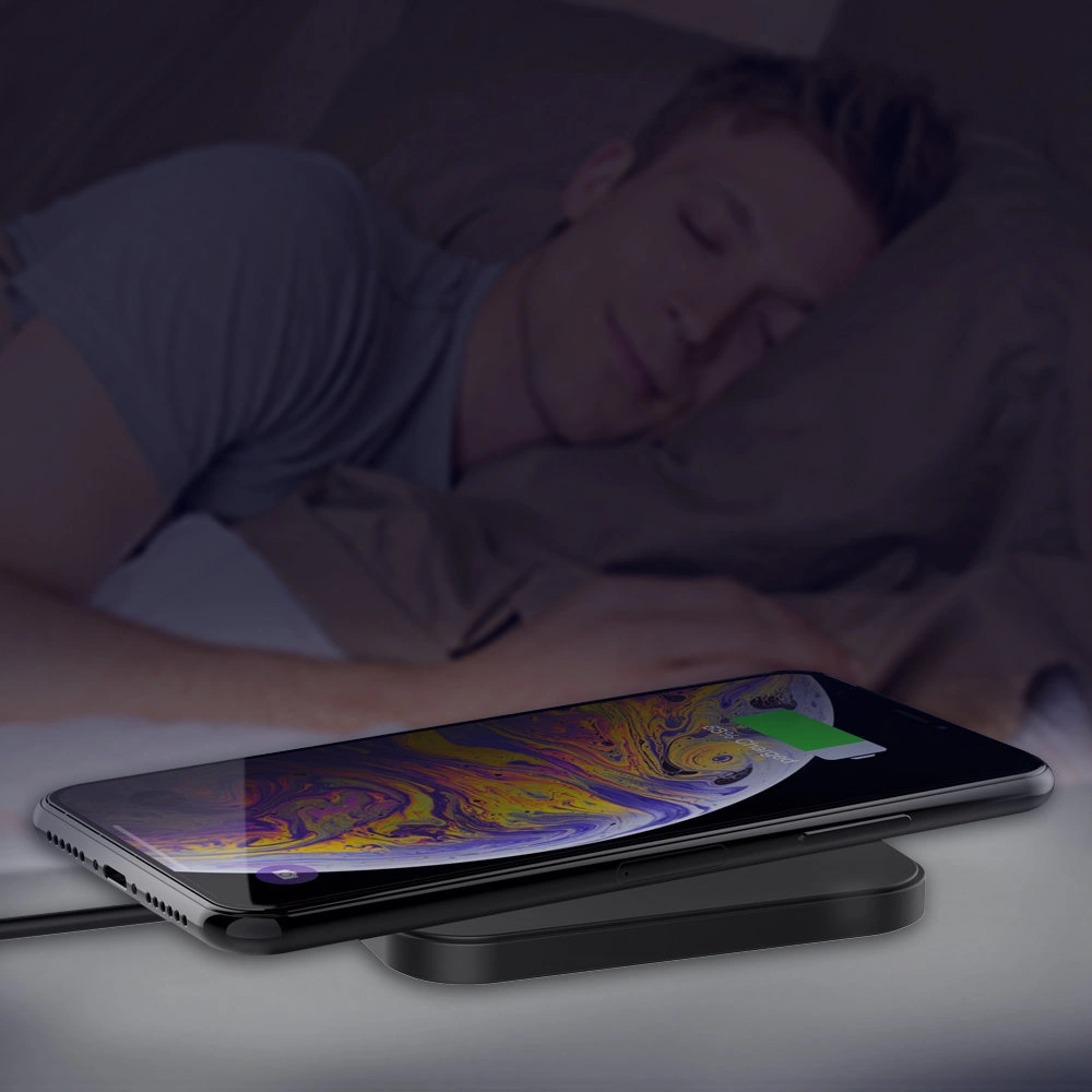Hurtownia GSM - Kabelloses Ladegerät Choetech T511-S Qi 10W schwarz + Netzladegerät Q5003 18W weiß + USB-A/microUSB Kabel 1,2m weiß - CHT113 - {ean13} - Hurt