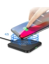 Hurtownia GSM - Kabelloses Ladegerät Choetech T511-S Qi 10W schwarz + Netzladegerät Q5003 18W weiß + USB-A/microUSB Kabel 1,2m weiß - CHT113 - {ean13} - Hurt
