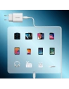 Wholesale Choetech Q5004-V2-EU-CLWH Wall Charger USB-C 20W PD 3A + USB-C/Lightning MFI Cable 1,2m white - CHT114 - {ean13} - Hurt