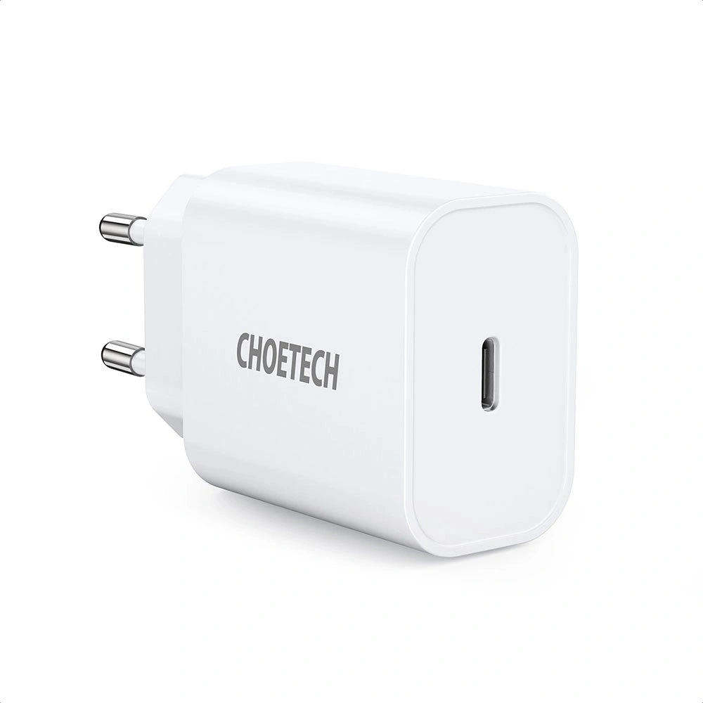 Hurtownia GSM - Ładowarka sieciowa Choetech PD5005-EU USB-C PD 20W 3A biały [2 PACK] - CHT115 - {ean13} - Hurt