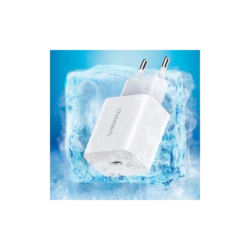 Ładowarka sieciowa Choetech PD5005-EU USB-C PD 20W 3A biały [2 PACK]