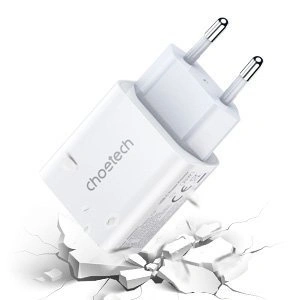 Hurtownia GSM - Încărcător de rețea Choetech PD5005-EU USB-C PD 20W 3A alb [2 PACK] - CHT115 - {ean13} - Hurt