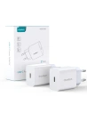 Hurtownia GSM - Ładowarka sieciowa Choetech PD5005-EU USB-C PD 20W 3A biały [2 PACK] - CHT115 - {ean13} - Hurt
