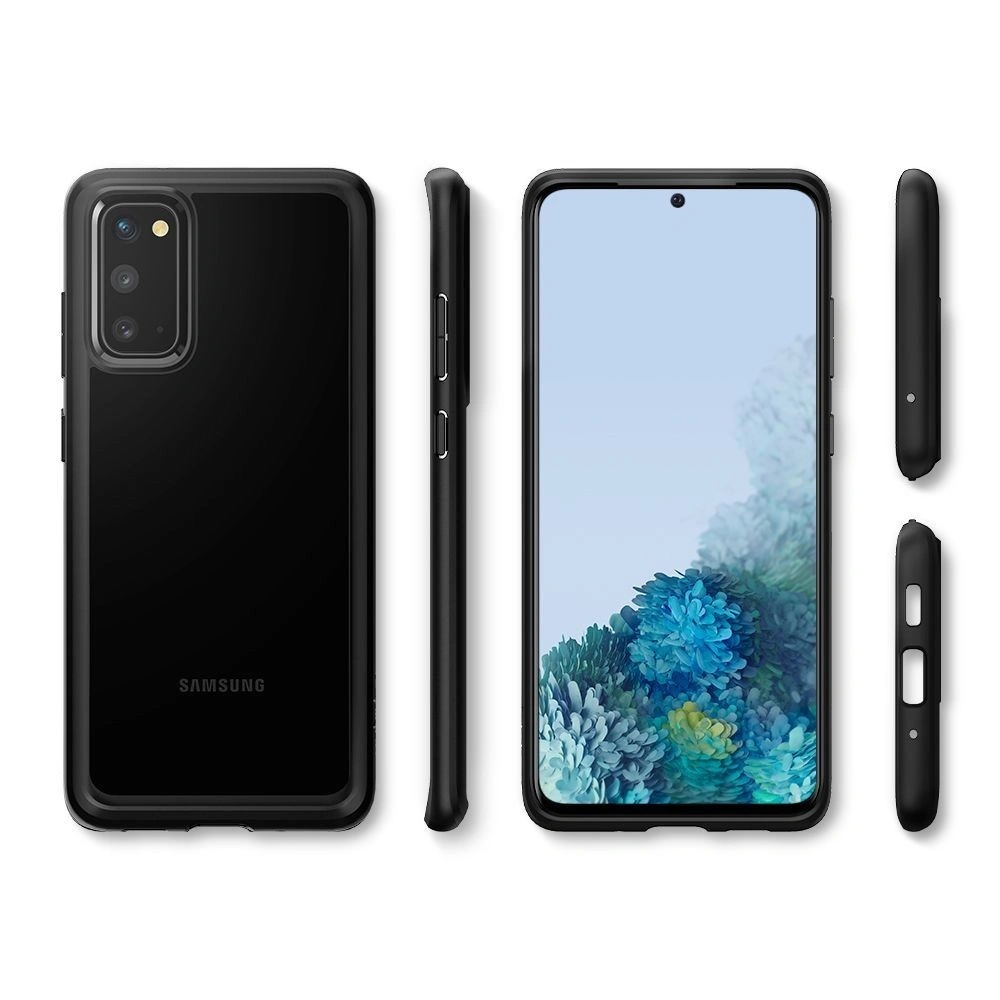 Hurtownia GSM - Etui Spigen Ultra Hybrid Galaxy S20 matně černé - SPN534BLK - {ean13} - Hurt