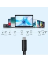 Hurtownia GSM - Kabel Choetech XCC-1028 USB-C/USB-C USB 4 Gen3 100W 40Gbps/8K 0.8m černý - CHT117 - {ean13} - Hurt