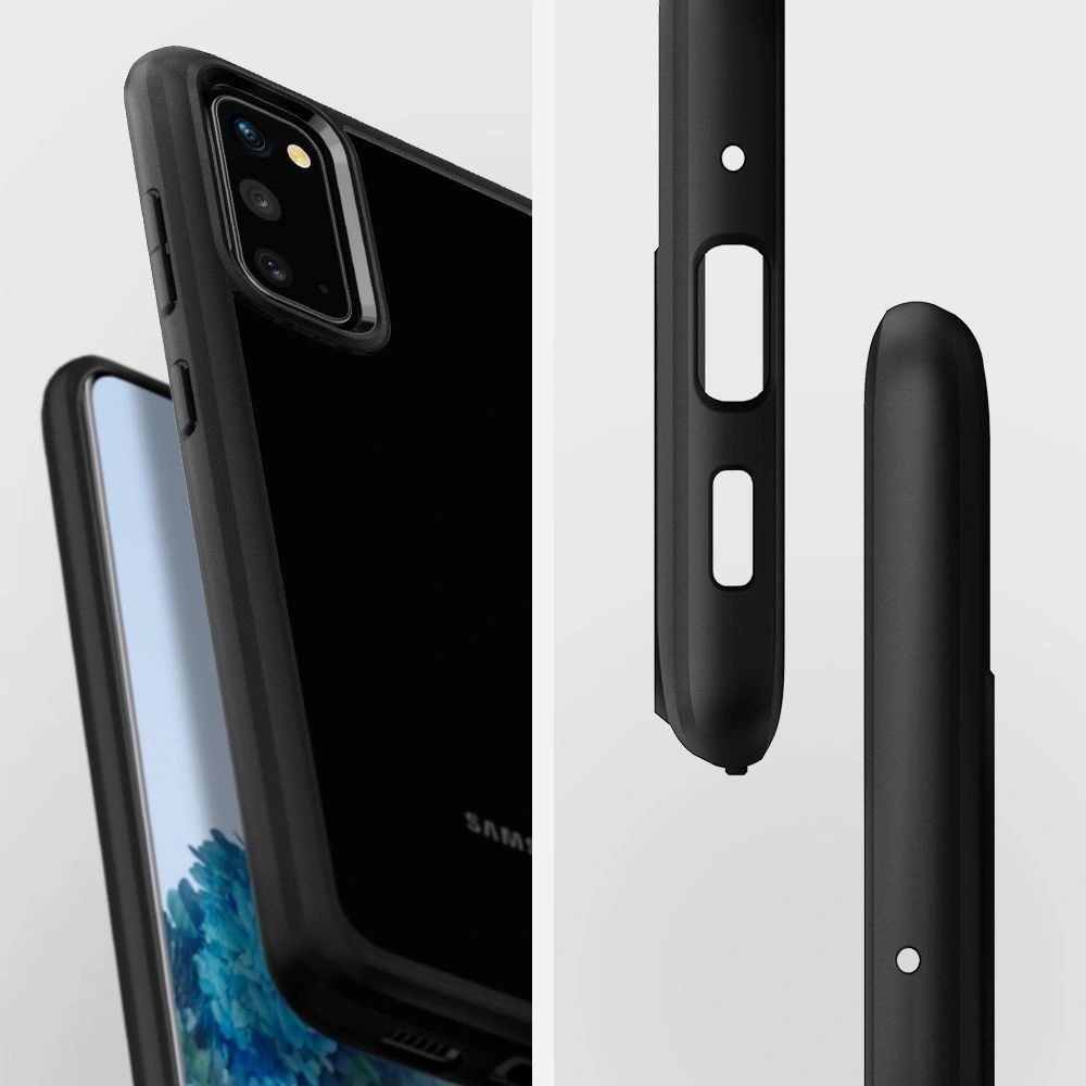 Hurtownia GSM - Etui Spigen Ultra Hybrid Galaxy S20 matně černé - SPN534BLK - {ean13} - Hurt