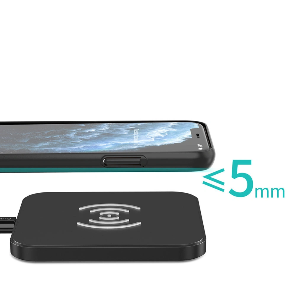 Hurtownia GSM - Vezeték nélküli töltő Choetech T511-S Qi 10W + hálózati töltő Q5003 18W + USB-A/microUSB 1,2m fekete kábel - CHT118 - {ean13} - Hurt